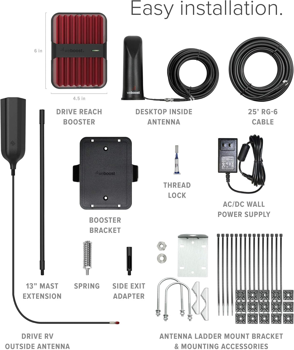 Cell Phone Signal Booster Kit for 4G LTE & 5G I721173
