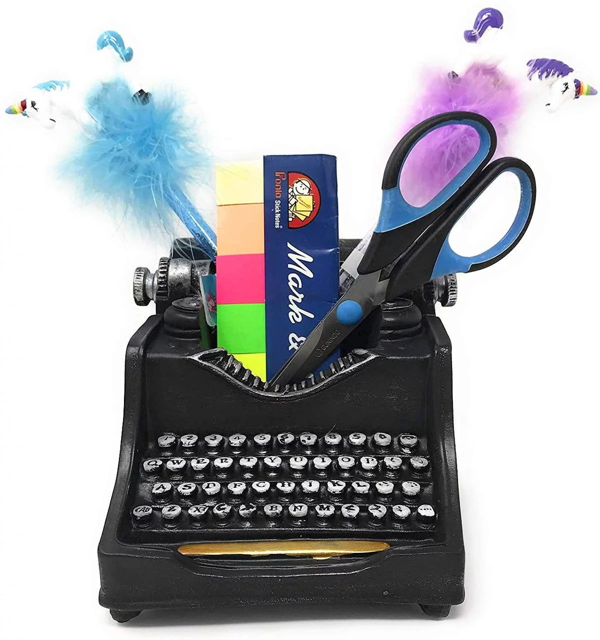 Vintage Typewriter Pencil Holder Y9618