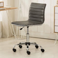 Gray Adjustable Air Lift Office Chair C75102