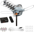 Outdoor HDTV Antenna with Motorized 360 Degree Rotation W178