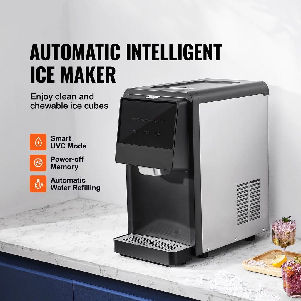 Portable Countertop Ice Maker 62lbs/24H Self-Cleaning D392238
