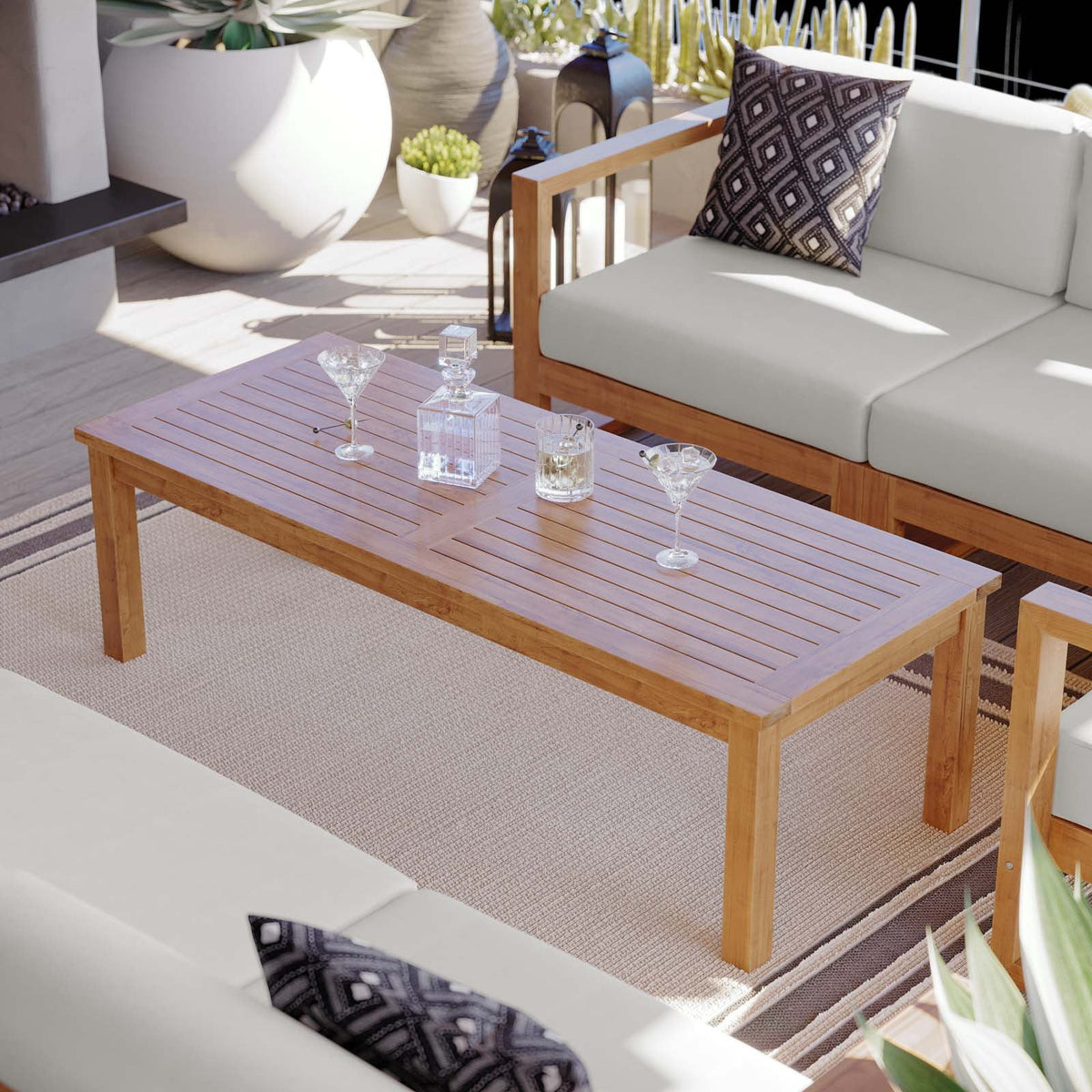 Teak Wood Outdoor Coffee Table R522
