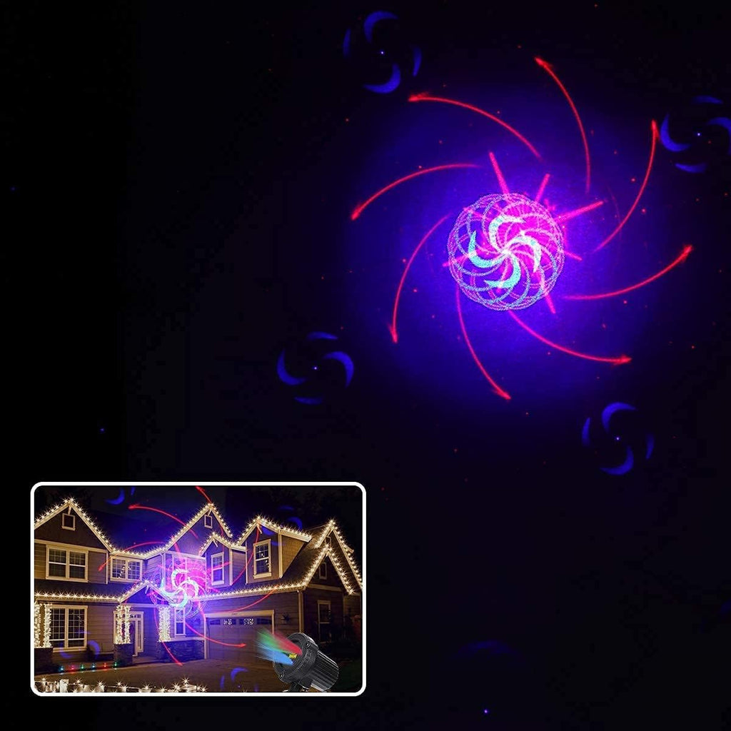 Christmas Projection Light Waterproof IP65 with Remote G2142