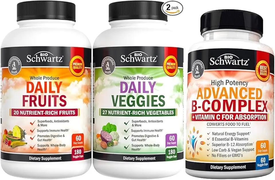 Fruits and Veggies Supplement Plus Vitamin B Complex with Vitamin C O5606