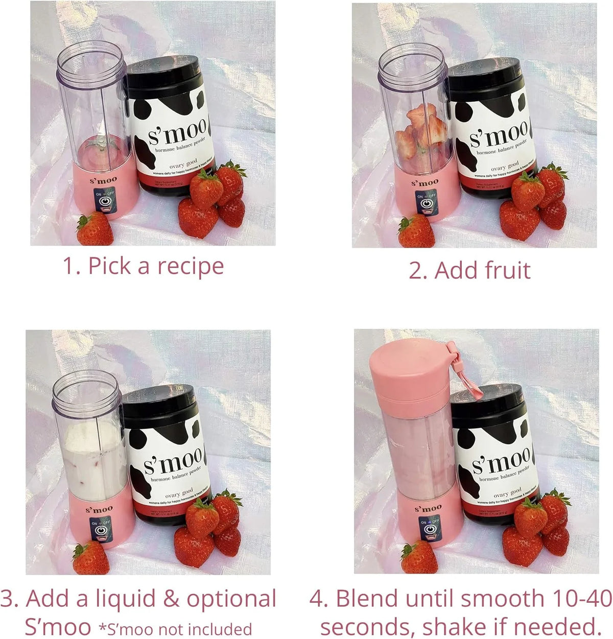 Portable USB Rechargeable Blender 13 Oz P5548