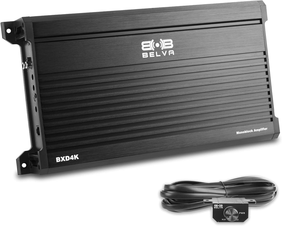 640W Peak 2-Ohm Stable 4-Channel Car Audio Amplifier J1159