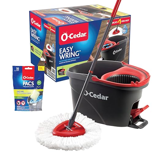 Microfiber Spin Mop and Bucket Cleaning System Z982799