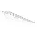 White & Clear Awning W8159