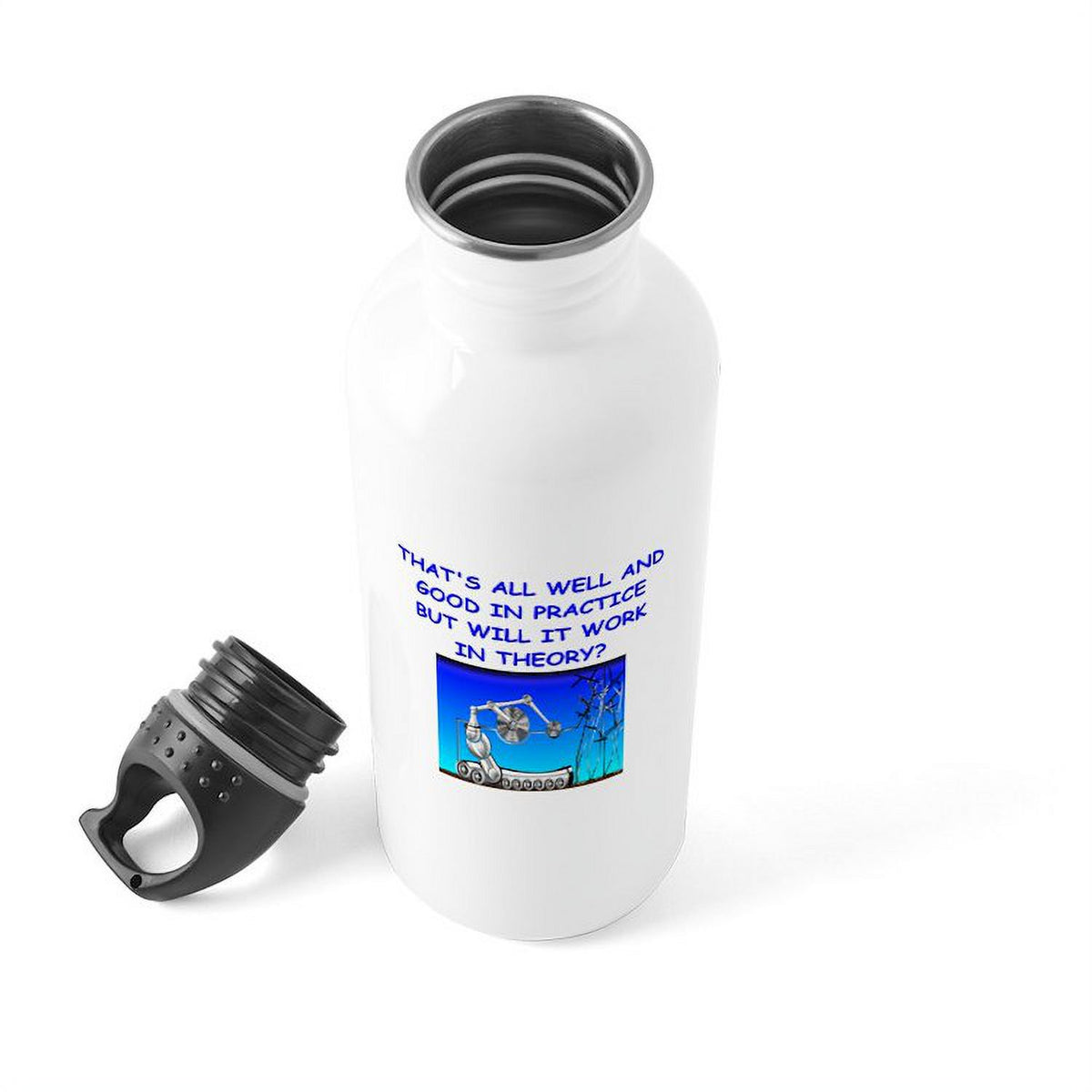 Stainless Steel Water Bottle, 1.0L O60641