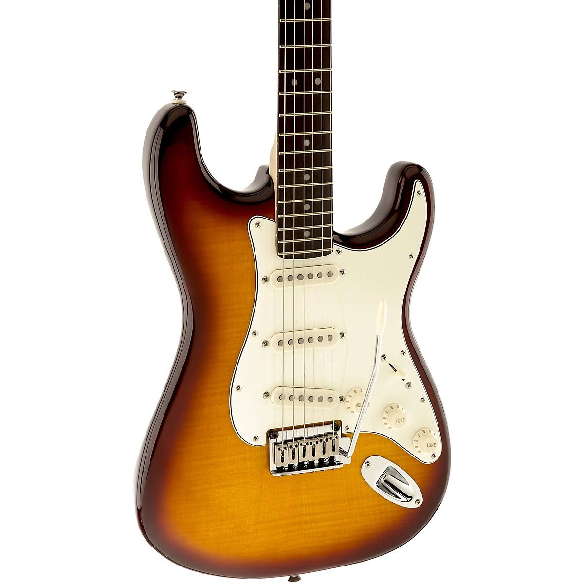 Transparent Amber Electric Guitar V455209