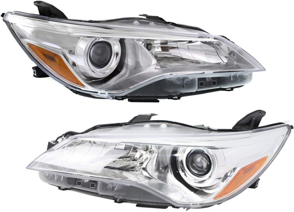 For 2015 2016 2017 Toyota Camry Headlight Assembly Passenger Side H911