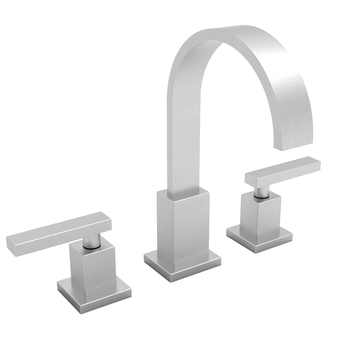 Stainless Steel Widespread Bathroom Faucet O10446