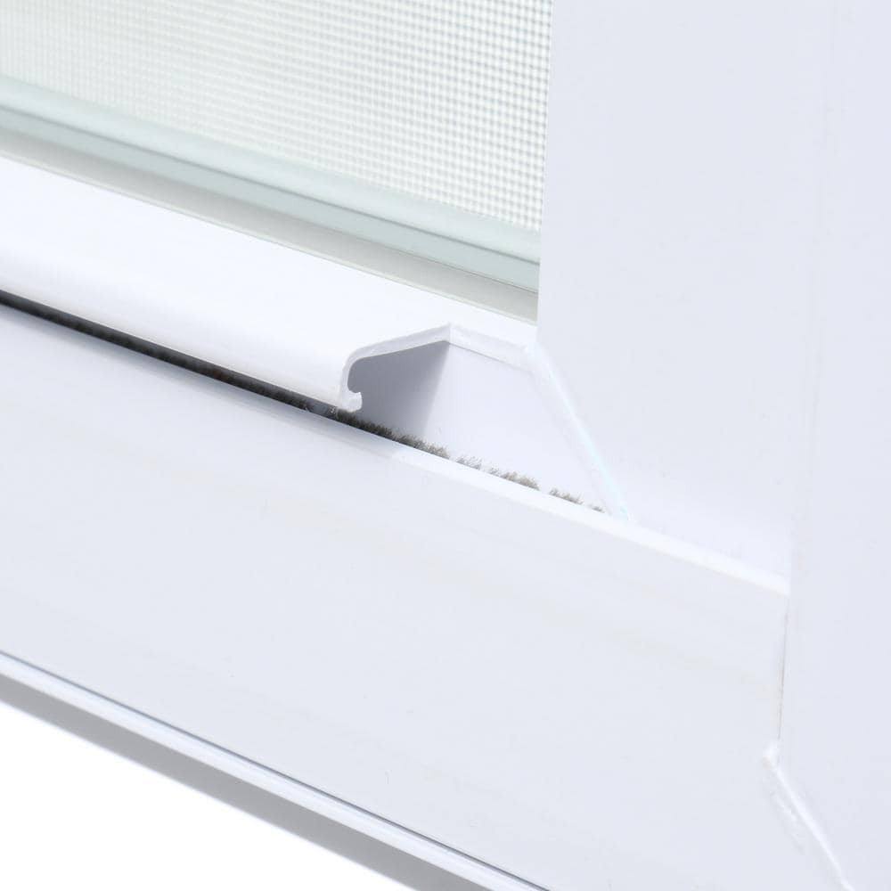 33.75 in. x 48.75 in. Double Hung White Vinyl Window with Nailing Flange W869