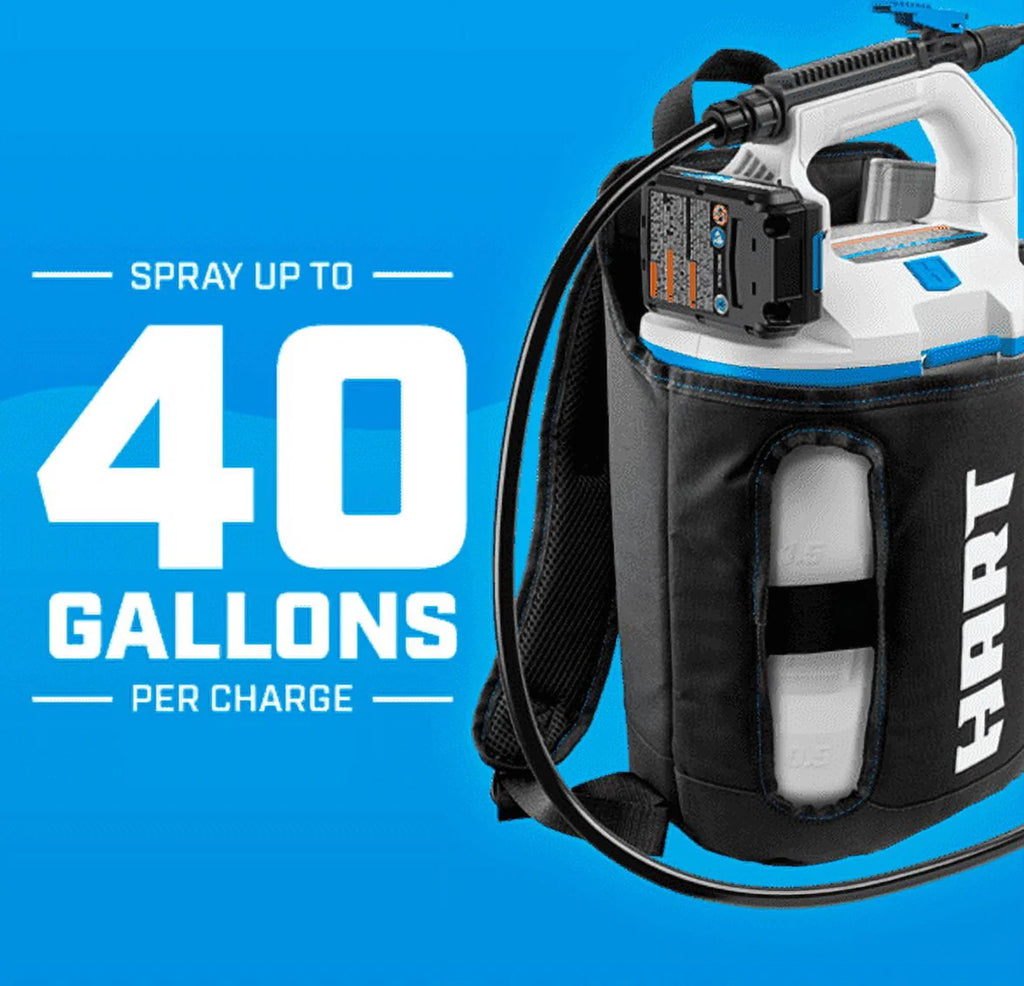 20-Volt 2 Gallon Cordless Backpack Chemical Sprayer Kit X7157