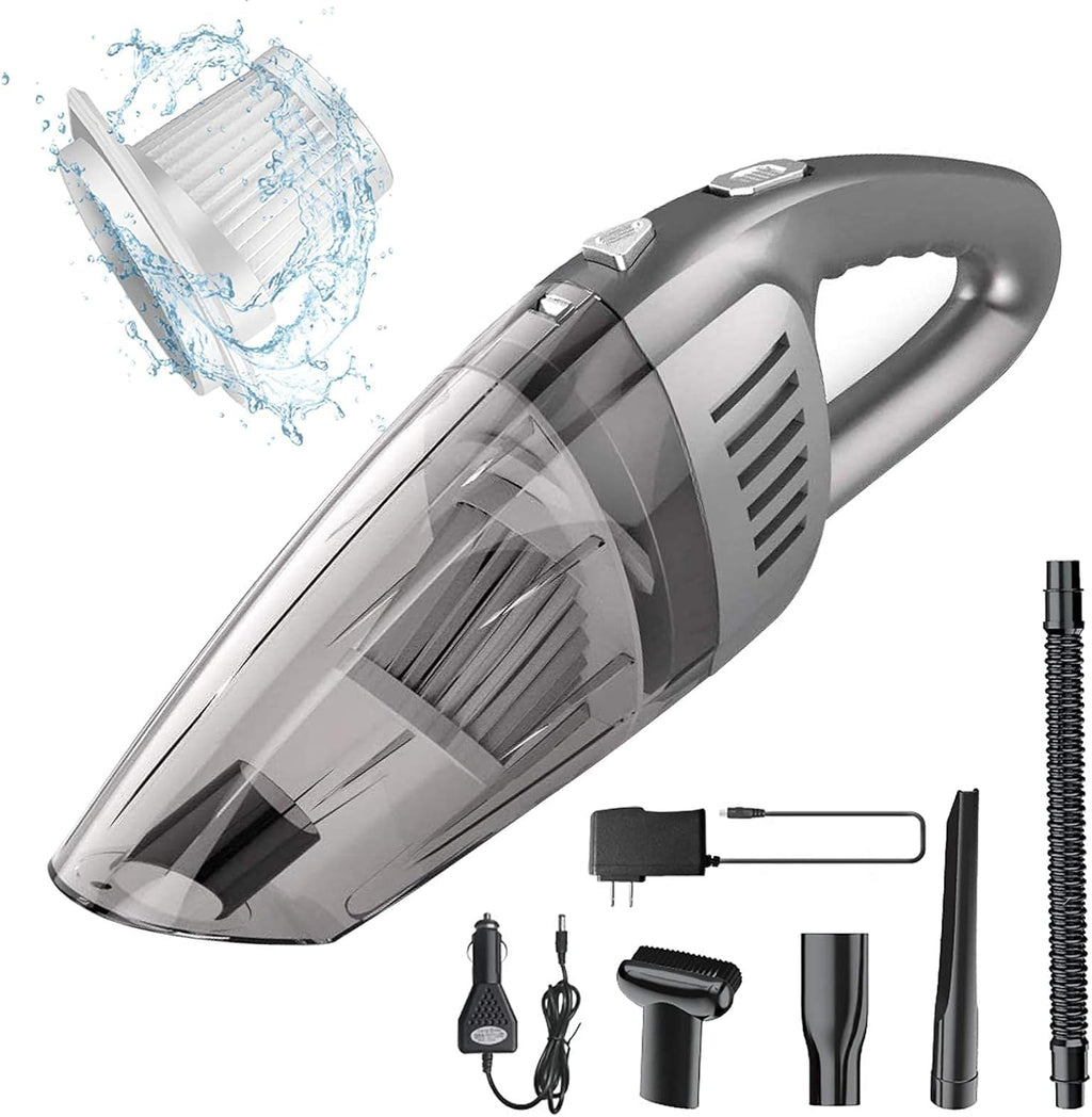 Portable Cordless Car Handheld Vacuum Cleaner, 8000PA, 120W, Wet & Dry Use G5604