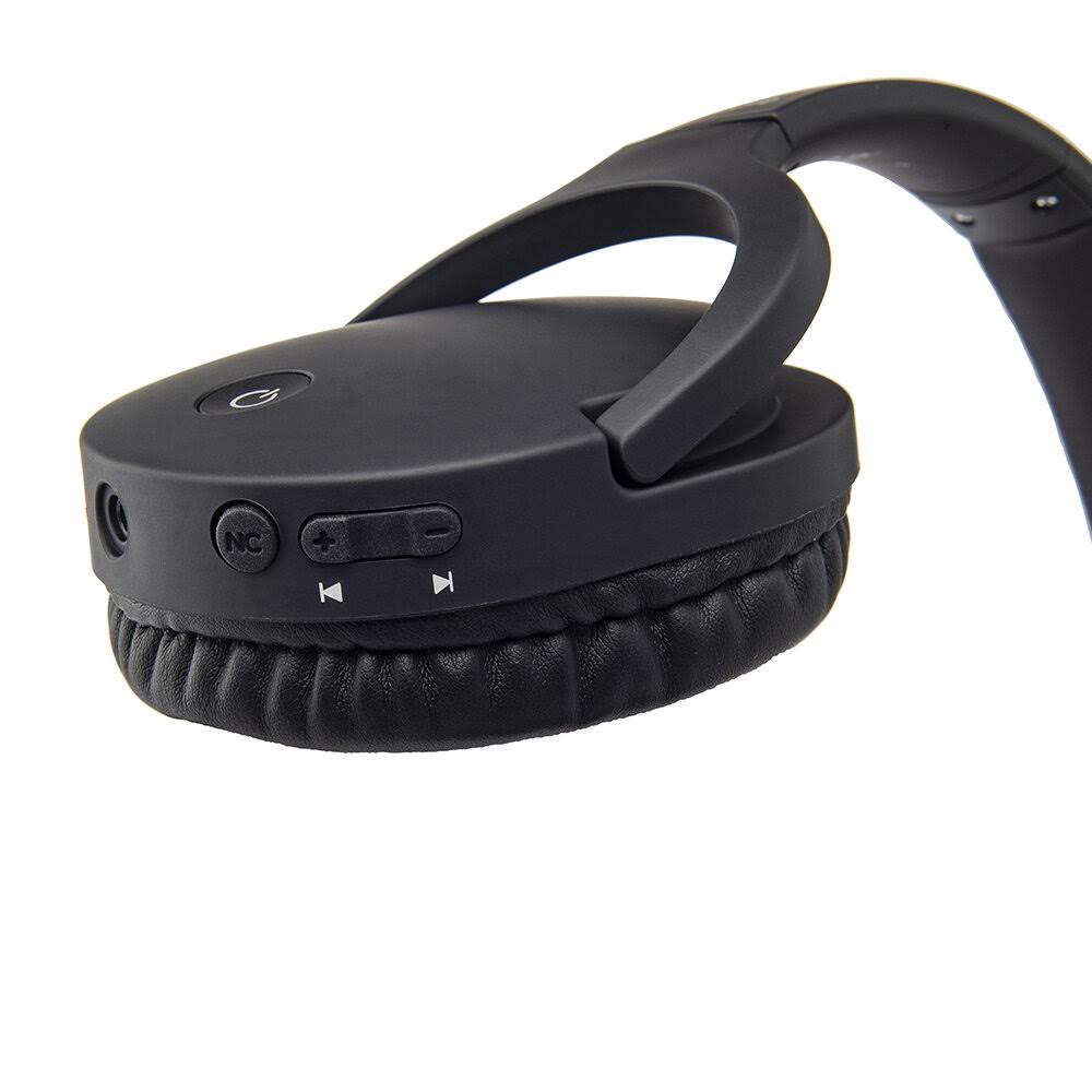 Wireless Bluetooth Headphones with Active Noise Cancelling - Black L931773
