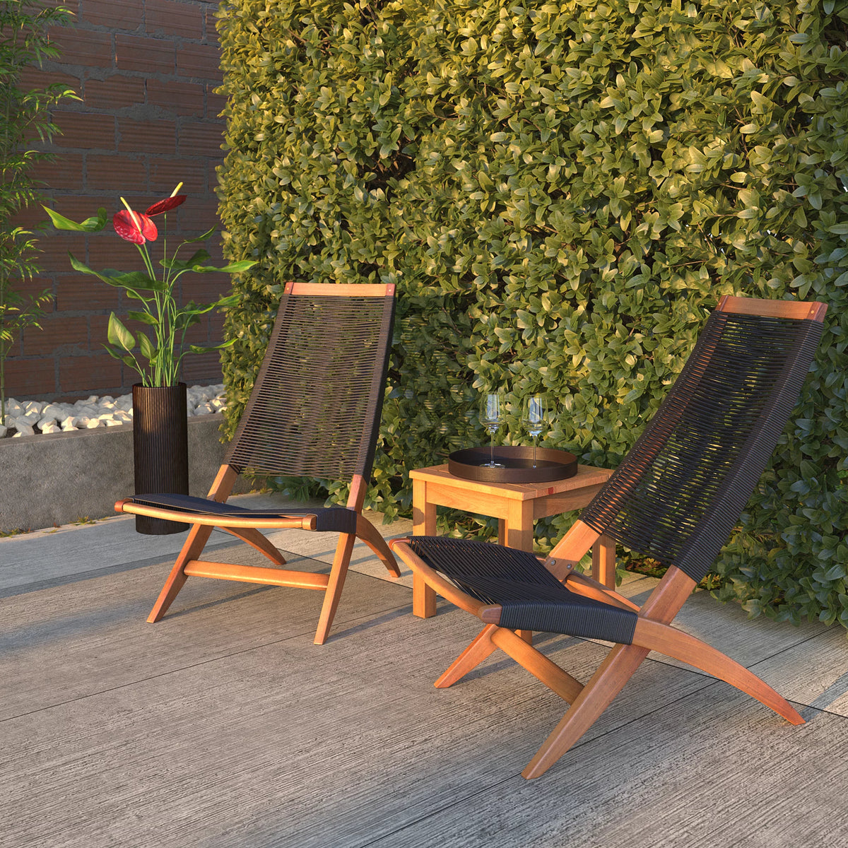 Black Lounge Chair O126242