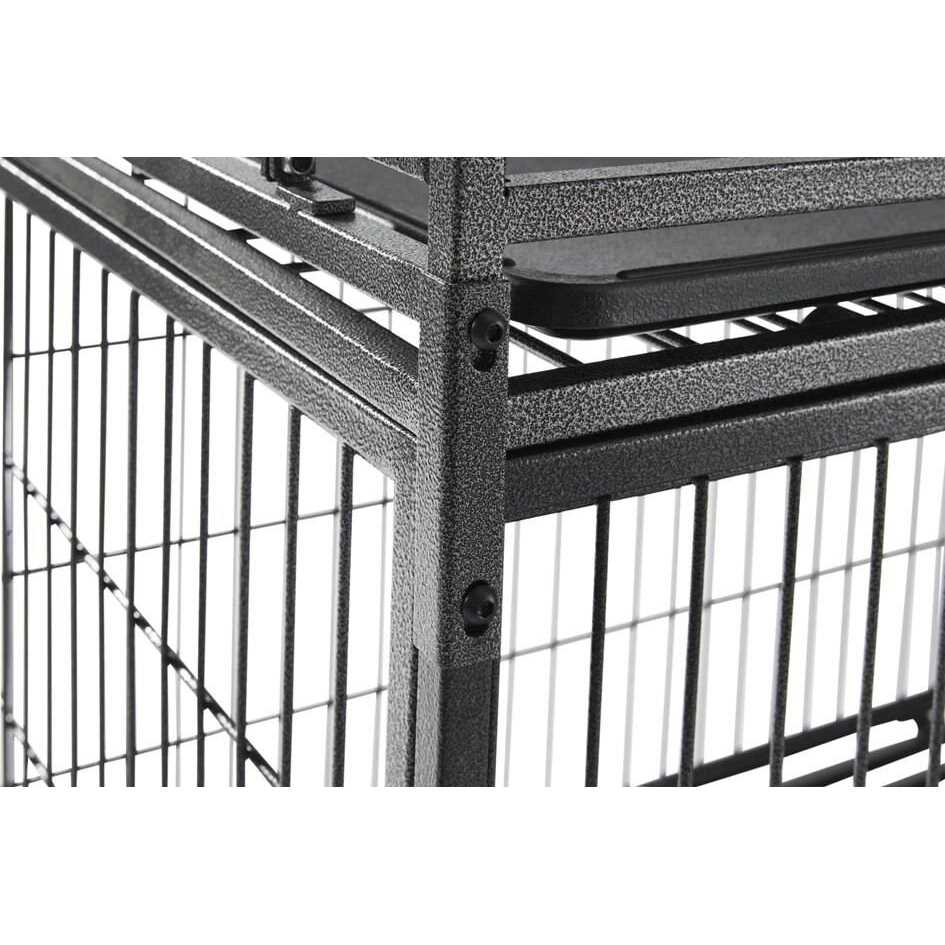 Heavy Duty Steel Single Door Dog Crate B319664
