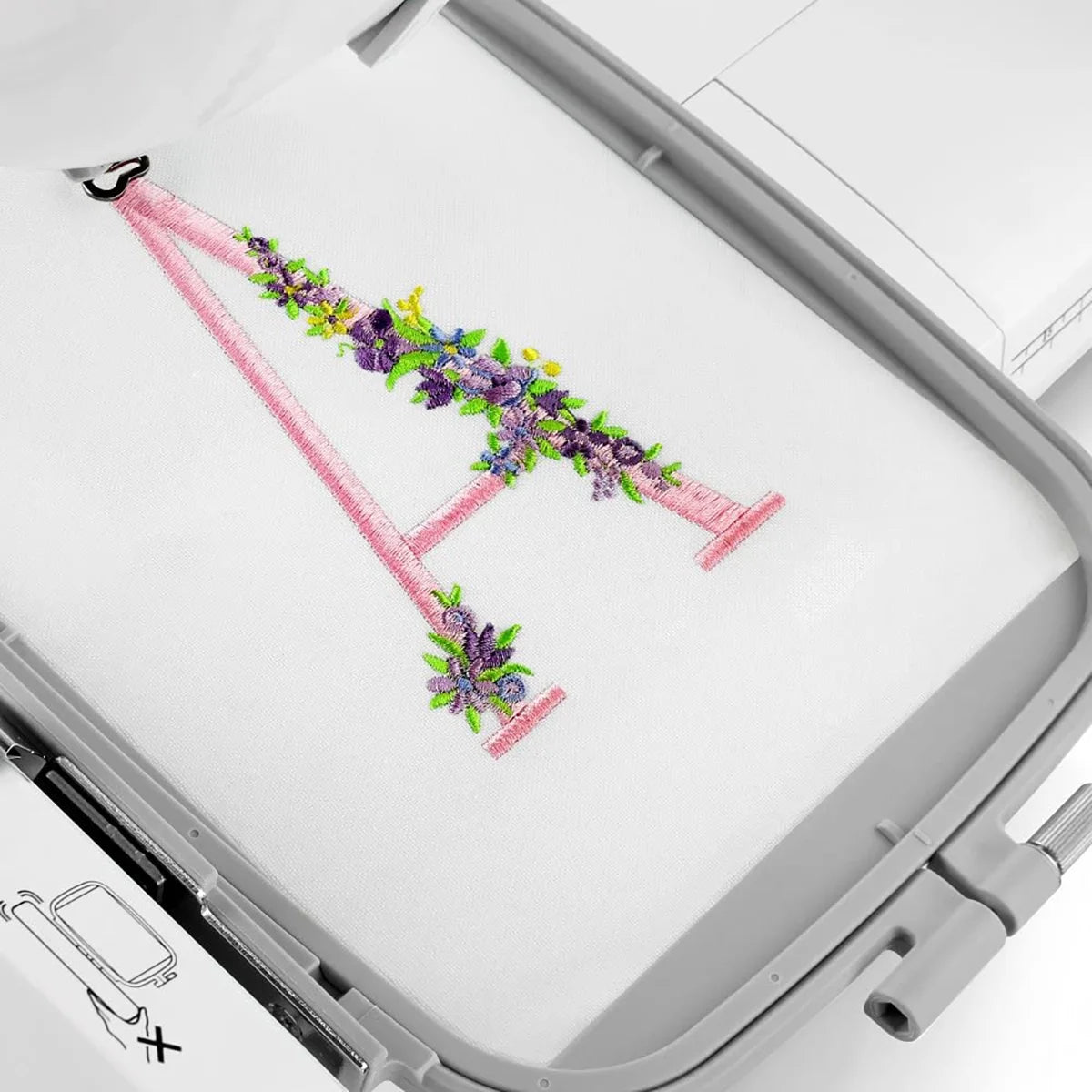 5" x 7" Embroidery Machine with Auto Digitizing Software N1183