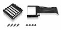 Black PCI-E x16 3.0 Extender Riser Cable with Cover Bracket O52521