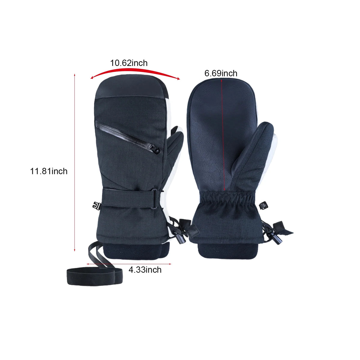 Touch Screen Padded Water Resistant Windproof Cycling Gloves Z191393