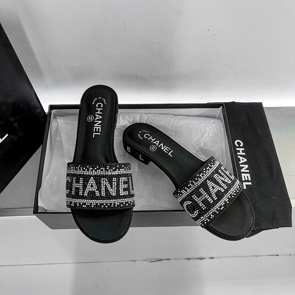 Blingbling Diamond Slippers P12628