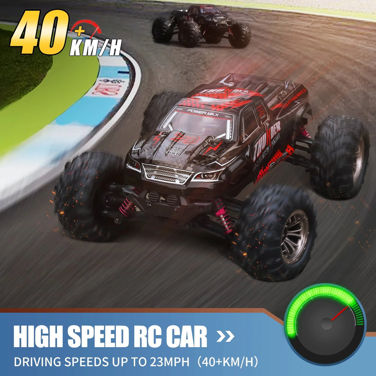 Remote Control Car 1:16 4WD Off Road Monster Truck W167346