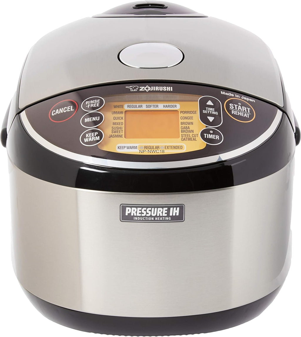 Pressure Induction Heating 10-Cup Rice Cooker and Warmer W74728