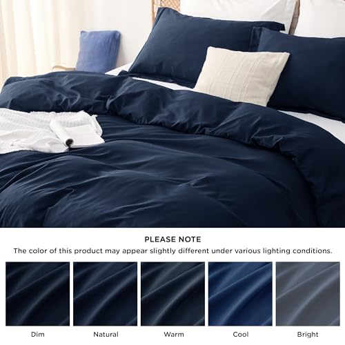 Twin/Twin XL Ivory White Cooling Duvet Cover 2 Pcs Q169774
