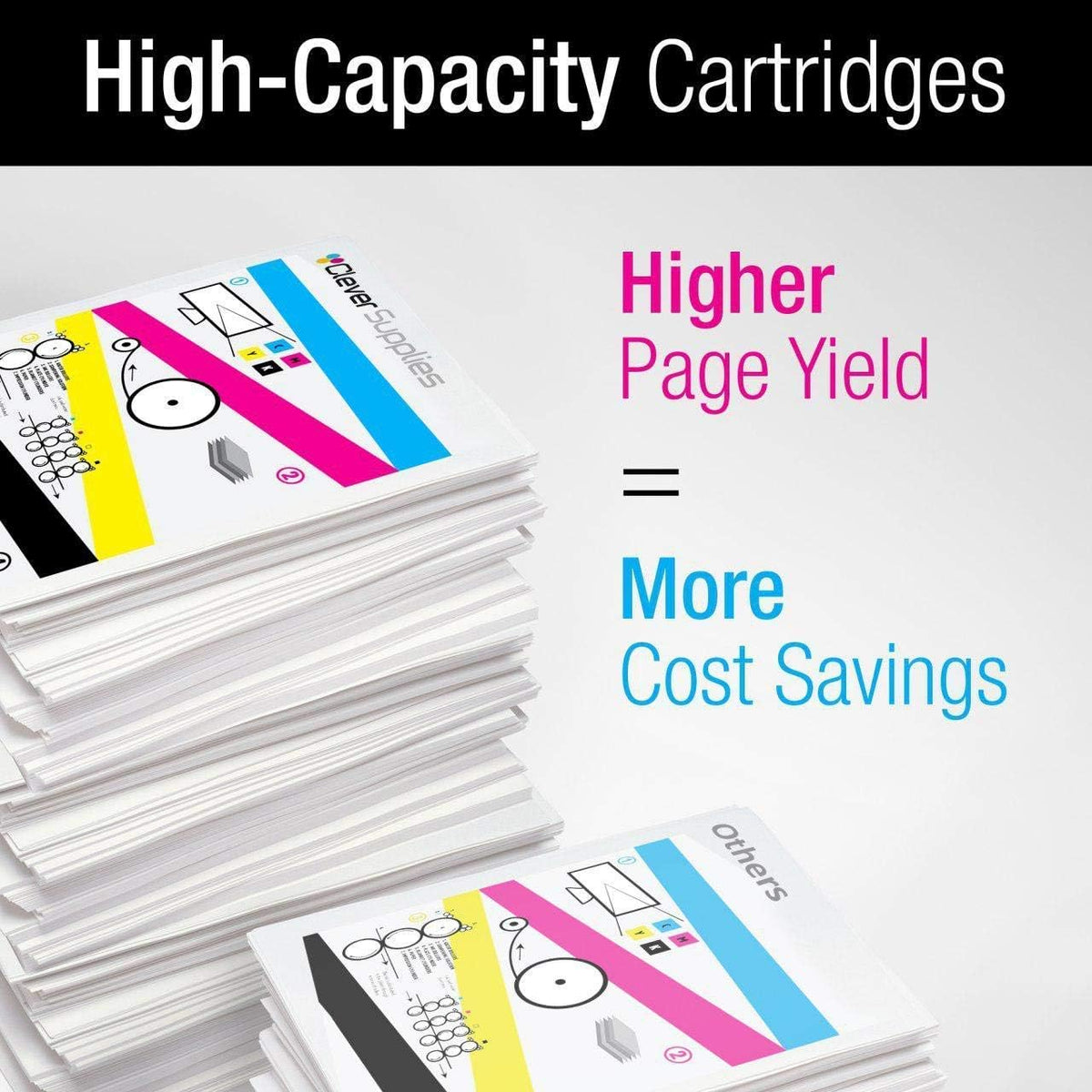 Compatible Black Toner Cartridge 2 Pack I44471