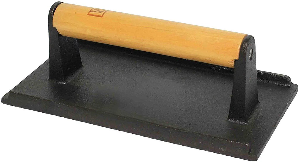 Cast Iron Hamburger Steak Weight Press R18156