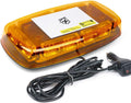 Amber LED Strobe Beacon Light Bar with Magnetic Mount F4081