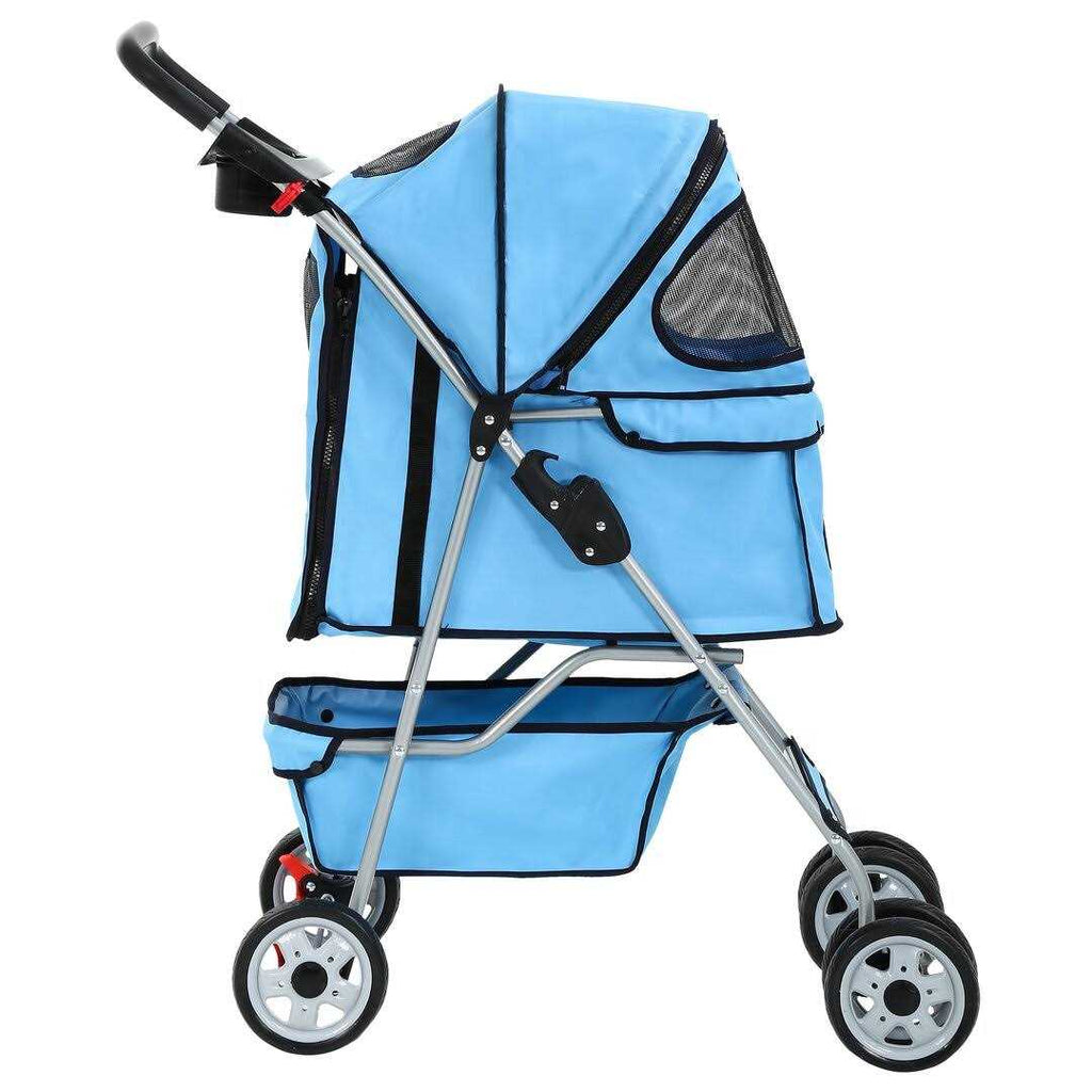 Pet Stroller Folding Carrier Q34408