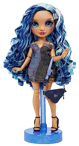 Blue 11” Fashion Doll and Playset with 2 Complete Doll Outfits and Fashion Play Accessories B1145