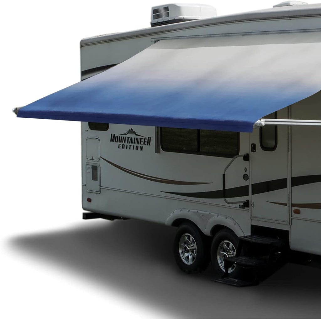 18' Tan Camel Fade Premium Vinyl RV Awning Fabric Replacement F896296
