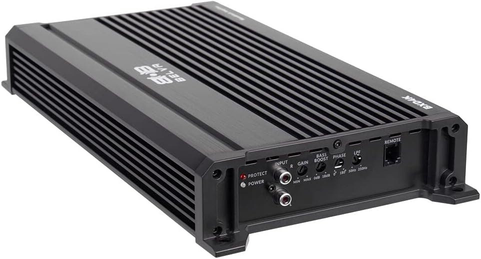 640W Peak 2-Ohm Stable 4-Channel Car Audio Amplifier J1159
