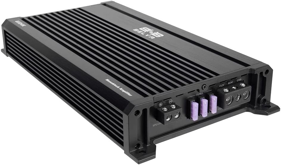 640W Peak 2-Ohm Stable 4-Channel Car Audio Amplifier J1159