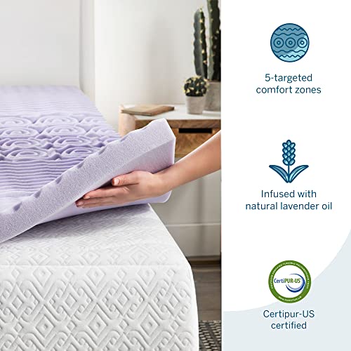3 Inch Twin Memory Foam Mattress Topper W5629