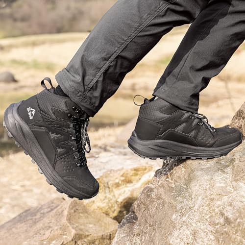 Waterproof Leather Hiking Boots O248314