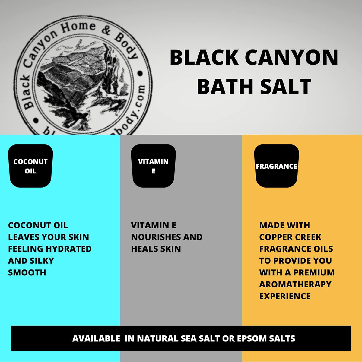 20 Oz Scented Sea Salt Bath Soak M70971