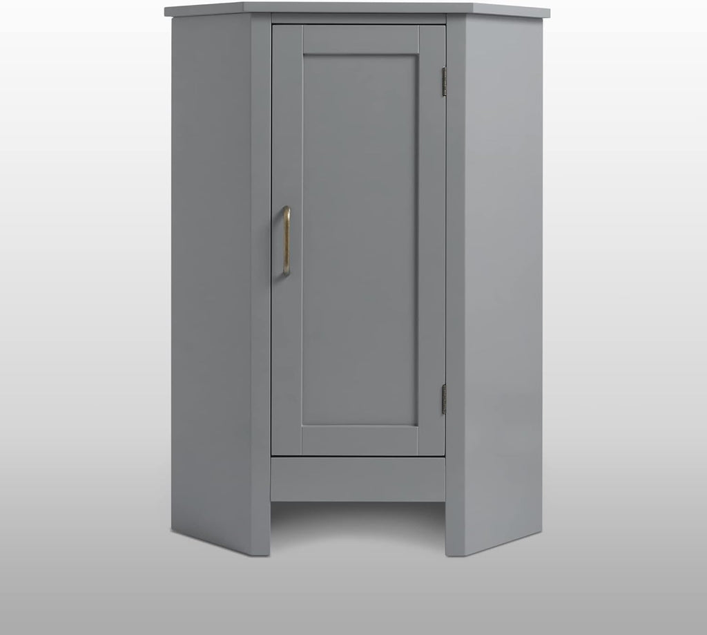 Grey Corner Cabinets L37083