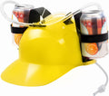 Yellow Adjustable Drinking Helmet with Straw C233872