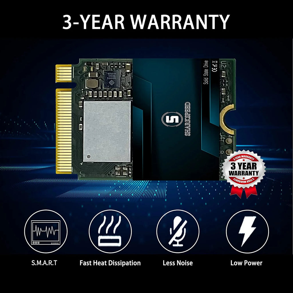 512GB M.2 2230 NVMe PCIe Gen 3.0X4 Internal Solid State Drive Z928784