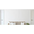 Solid Wood Wall Paneling in White (Set of 2) X9708