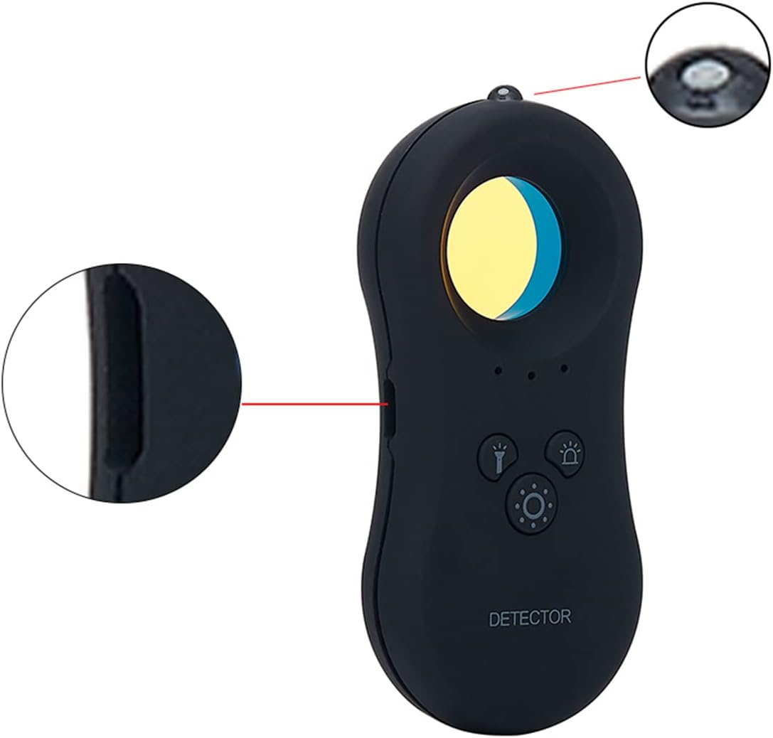 Hidden Camera Detector with Rechargeable Infrared Viewfinders J832719