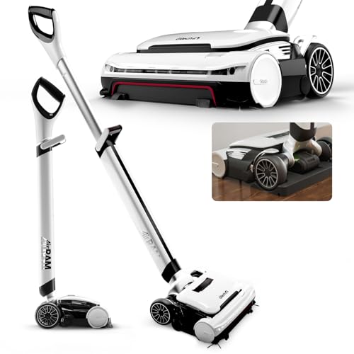 Cordless Vacuum Cleaner with Anti-Hair Wrap Brush Bar and Rechargeable 22v Li-ion Battery R1113