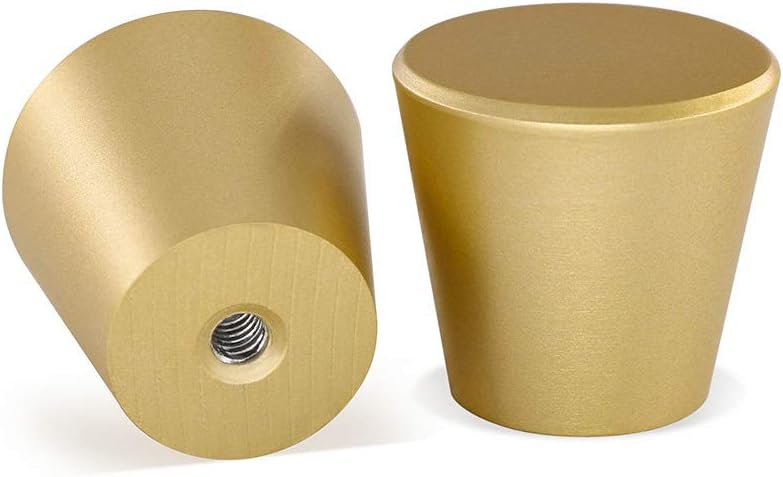 Brushed Brass Cabinet Knobs 10 Pack G8305