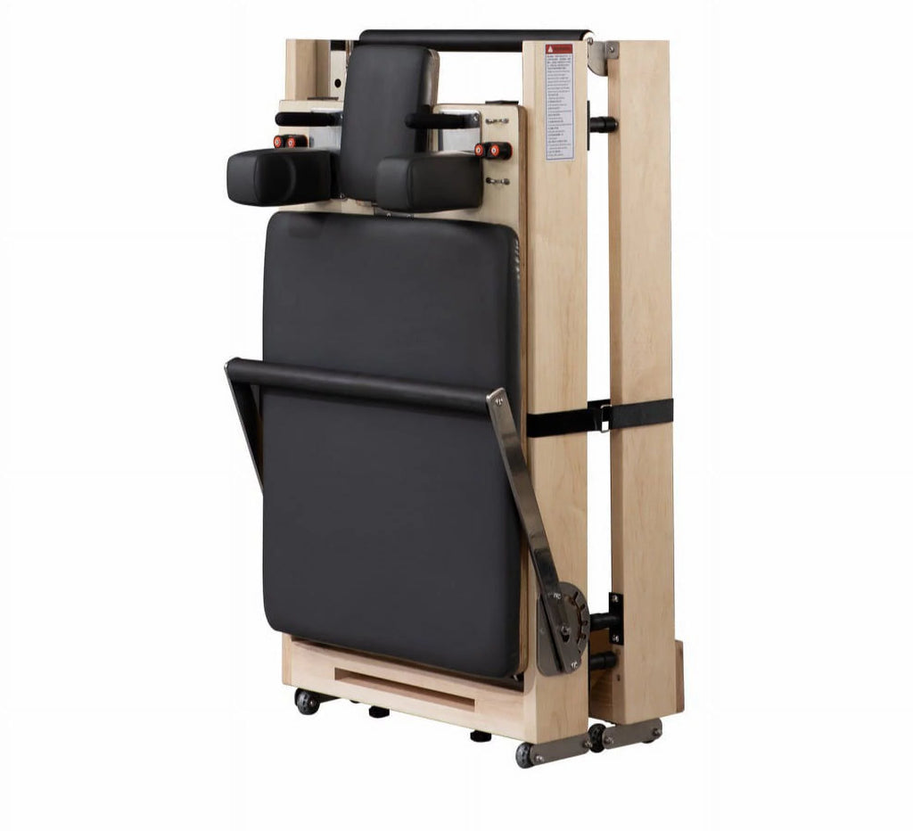 Foldable Wood Pilates Reformer Machine Z64137