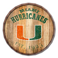 Miami Hurricanes 24x22 Barrel Top D726356