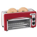2 Slice Toaster & Oven in Red S10335